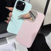 Candy Color Lychee Pattern Soft Silicone Phone Case