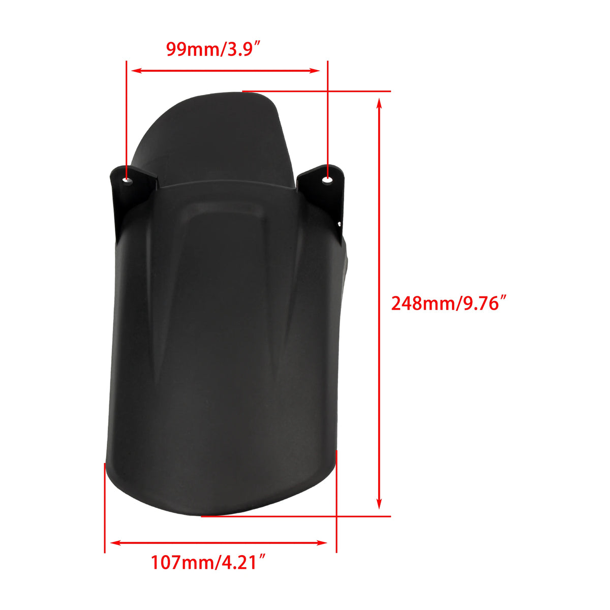 Carbon Fiber Style Rear Fender for Sur-Ron Light Bee S/X
