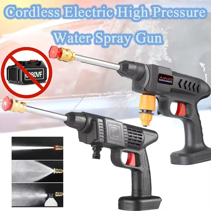 Cordless High-Pressure Car Washer with Self-Priming Pump