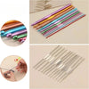 Complete Crochet Needle and Stitch Marker Kit with Storage Case