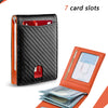 Ultra-Slim Carbon Fiber RFID Blocking Wallet