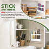 Acrylic Wall-Mounted Straw and Utensil Holder