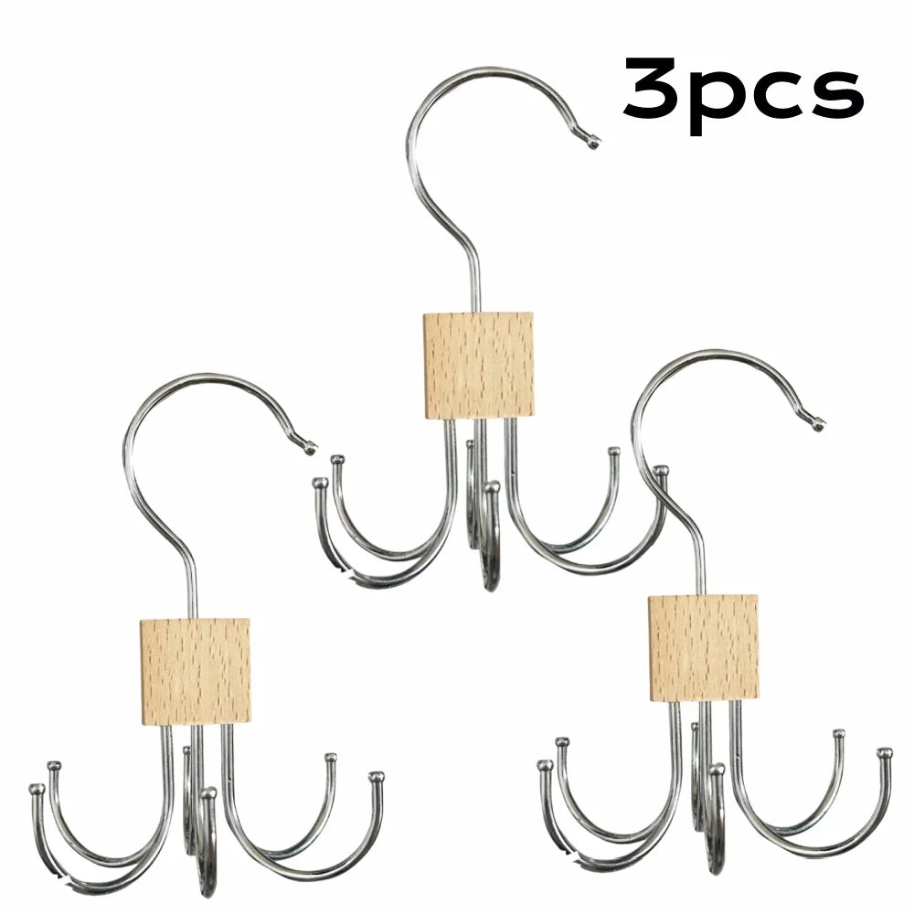 360° Rotating Multi-Claw Hanging Organizer