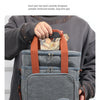Insulated Double-Decker Lunch Bag with Leakproof Lining