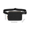 Versatile Nylon Waist Pack with Zippered Pockets