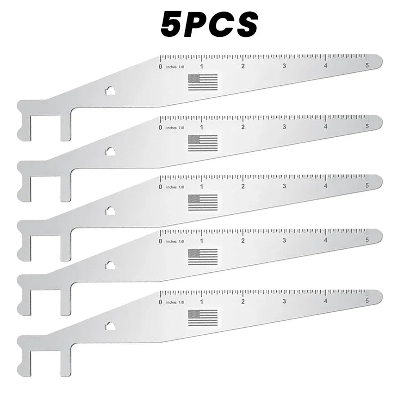 Compact Spring Steel Pry Bar & Firefighter Multitool