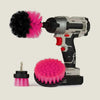 Rotary Drill Brush Cleaning Kit for Deep Scrubbing