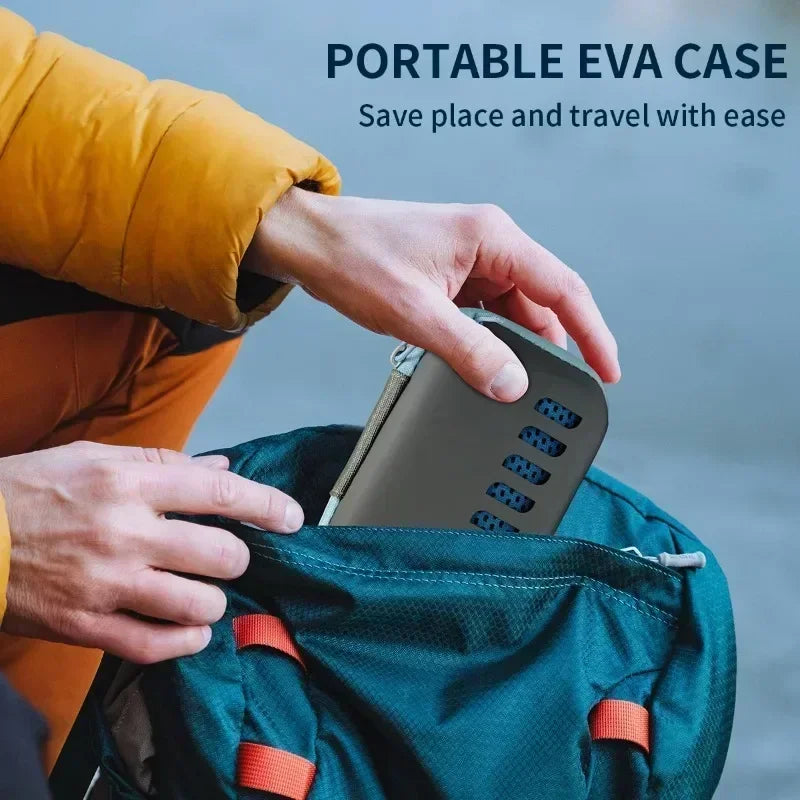 Compact Cooling Towel with Travel Pouch