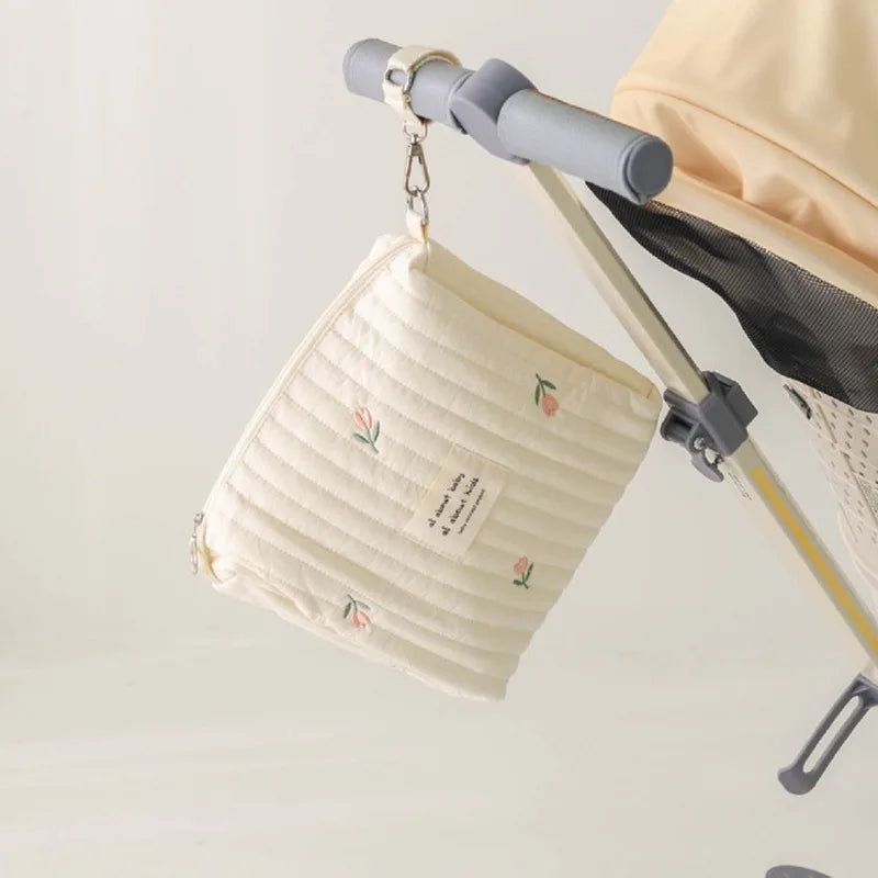 Cotton Stroller Organizer Hanging Diaper Bag