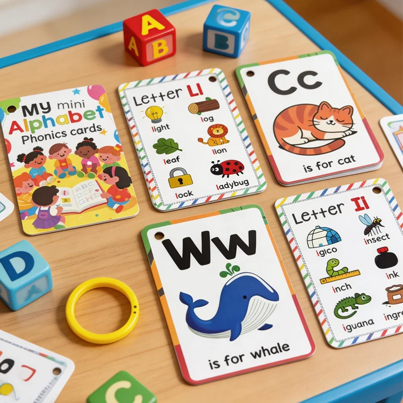 Alphabet Learning Flash Cards for Kids