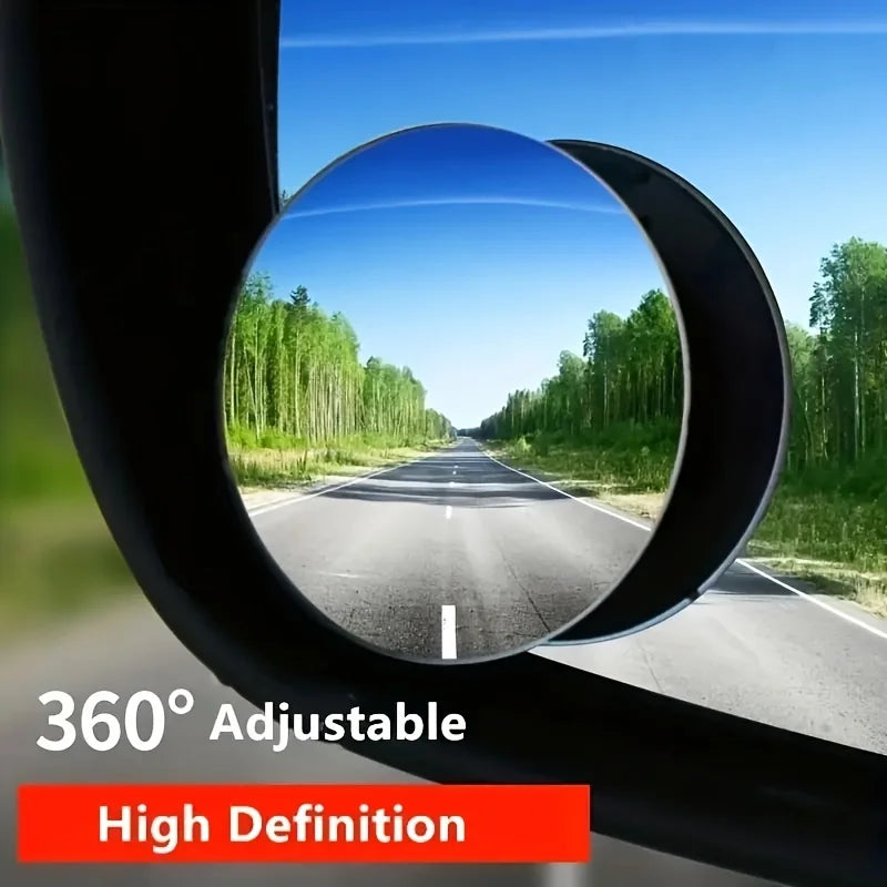 HD Convex Blind Spot Mirrors (Pair)