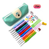 Ergonomic Crochet Hook Set with Accessories and Storage Bag