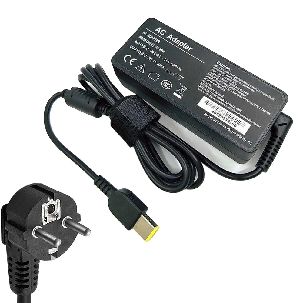 65W USB-C Laptop Charger for Lenovo ThinkPad