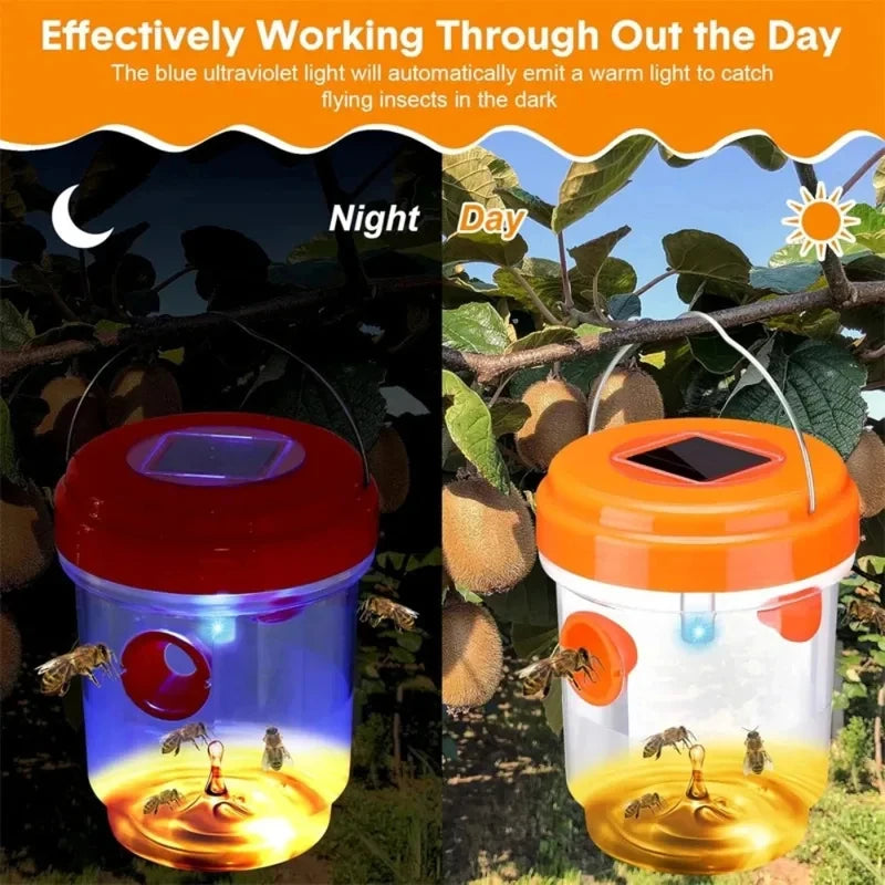 Solar Mosquito Zapper Trap for Pest Control
