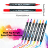 Dual-Tip Acrylic Paint Pens for Art & Crafts