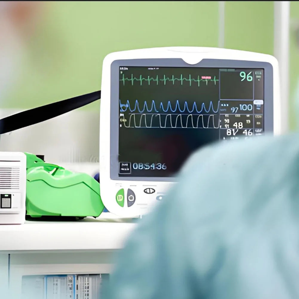 ECG Interpretation 7-Step Reference Card Ruler