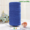 100% Cotton Hollow Yarn for Knitting & Crochet
