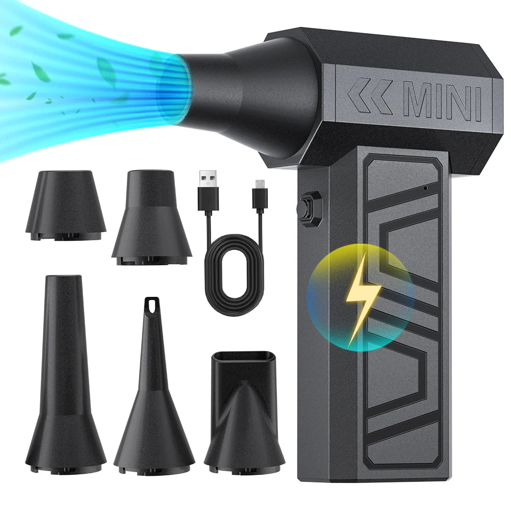 Portable Turbo Fan with 5 Nozzles