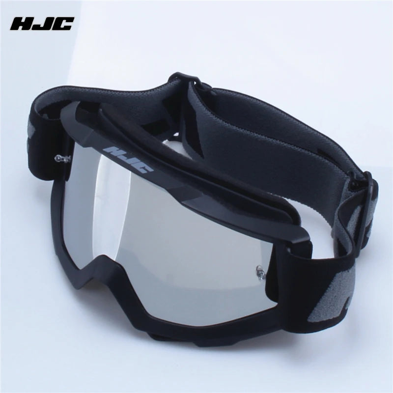 Black retro motorcycle sunglasses with night vision lenses shown in a product shot.