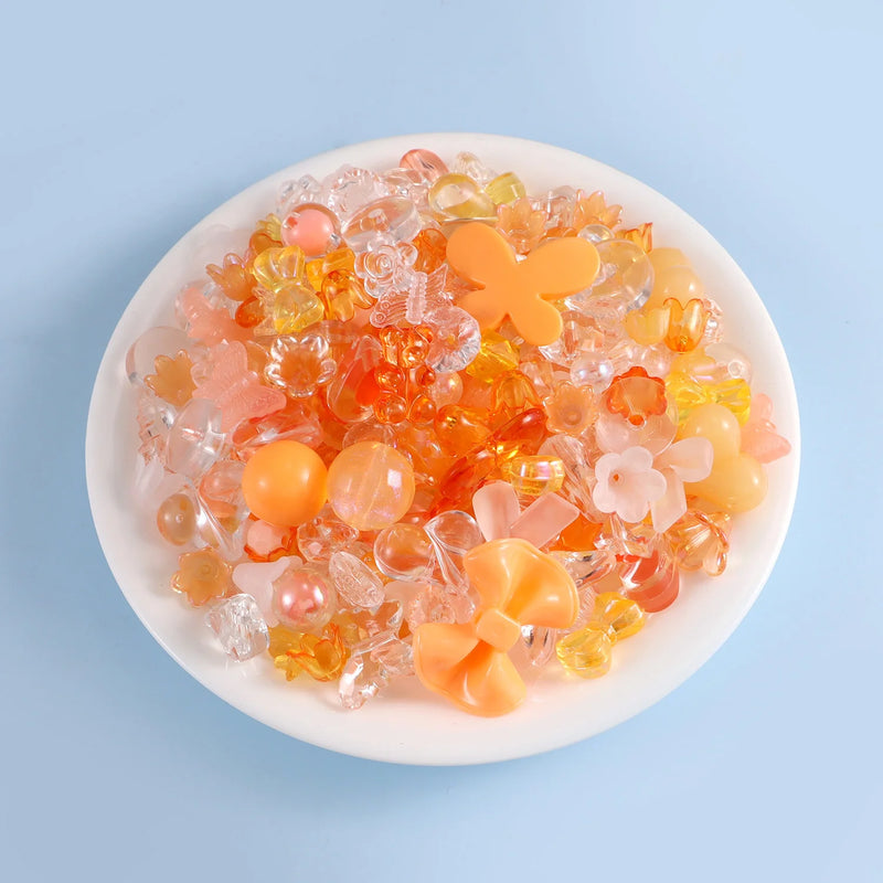Candy Color Acrylic Beads for DIY Jewelry