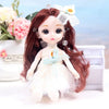 17cm Articulated Princess Doll with Accessories