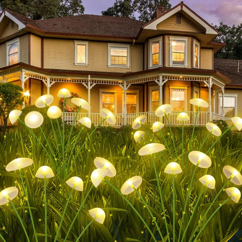 Solar Mushroom Garden Lights