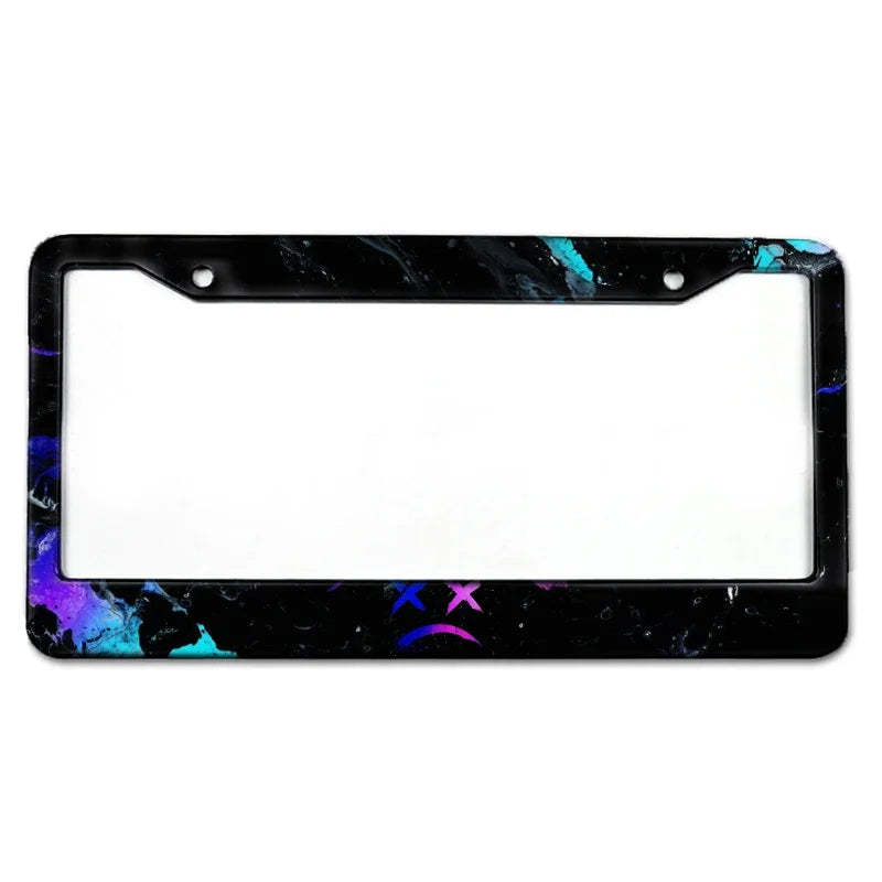 Custom Aluminum License Plate Frame with HD Design
