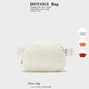 Cozy Fleece Crossbody Belt Bag