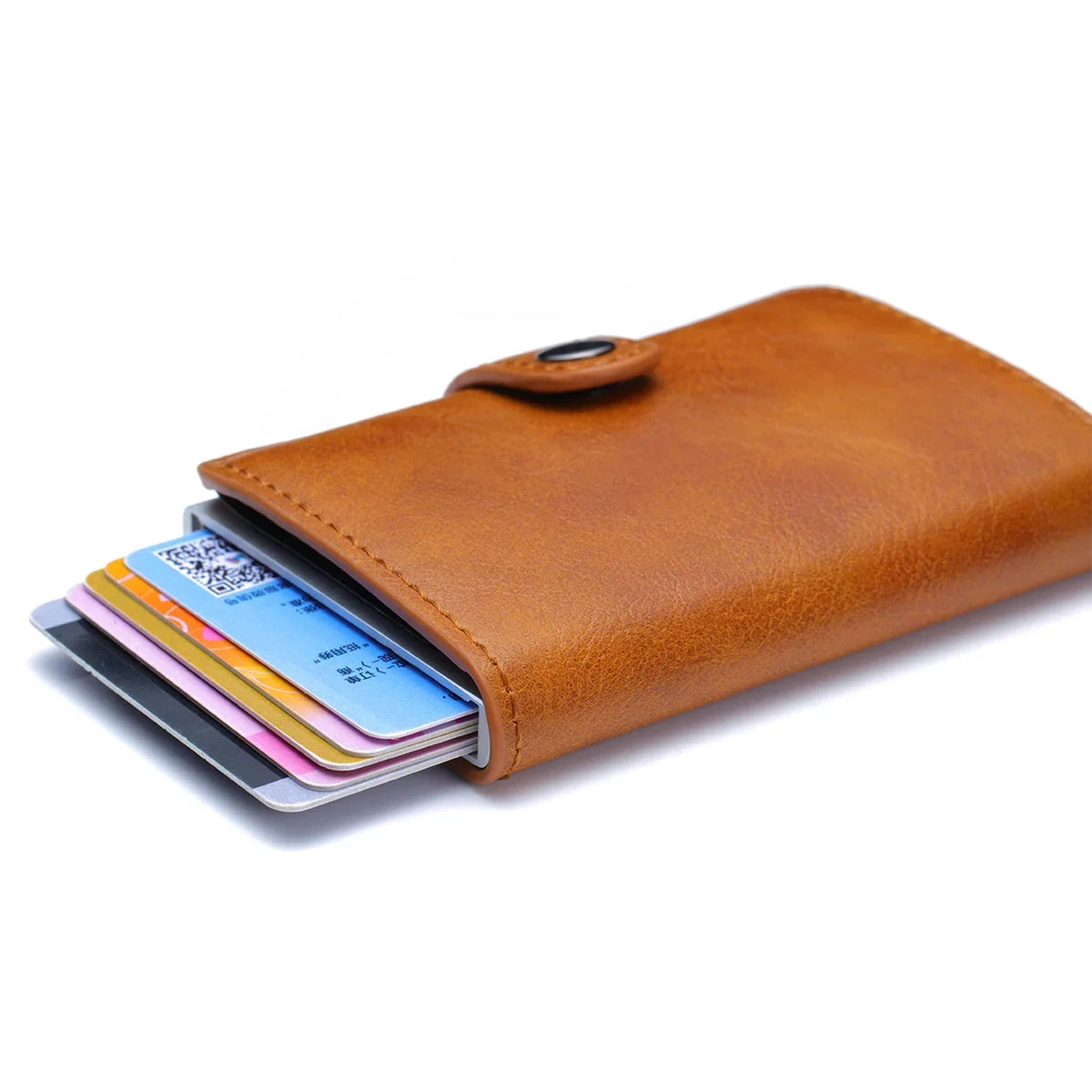 حامل بطاقات ائتمان معدني RFID فاخر
