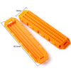 Orange plastic mini jack stand and tool set for RC crawlers with dimensions 16mm by 62.5mm