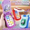 Kids' Cartoon Flip Phone Toy with Music and Learning Games