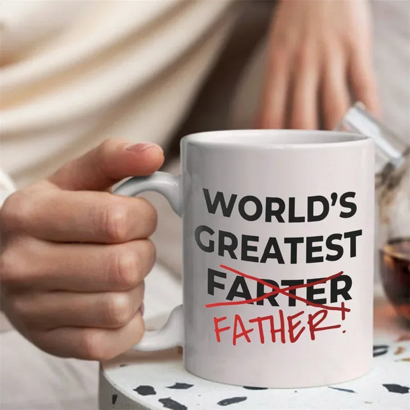 Funny "Best Farter Ever" Ceramic Coffee Mug