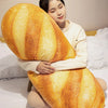 Baguette Bread Plush Pillow | Funny Food Shaped Cushion