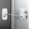 Child Safety Refrigerator Lock with Silicone Wire Protection