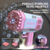 Automatic Outdoor Bubble Machine with LED Lights