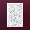 Multifarbene Strass-Gesichtschmuck