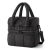Quilted Insulated Lunch Bag with Handles