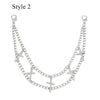 Multi-Layer Metal Pearl Bag Chain