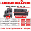 Elastic Stretch Sofa Cover with Non-Slip Backing