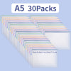 Waterproof Mesh Zipper Pouch Set for Documents and Storage