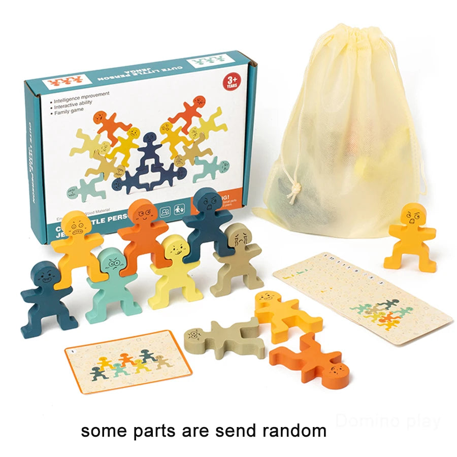 Wooden Balance Stacking Blocks for Kids