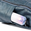 Vintage-Inspired Crossbody Bag with Roomy Interior