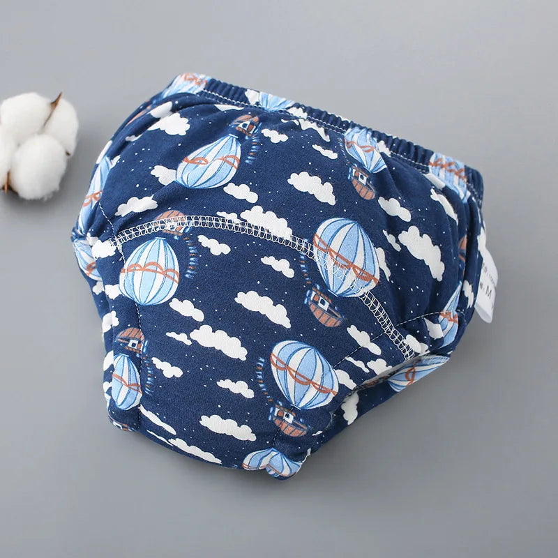 Cotton Toddler Training Pants (Reusable, Pack of Options)