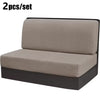 Stretch Jacquard RV Dinette Cushion Covers (2-Piece Set)