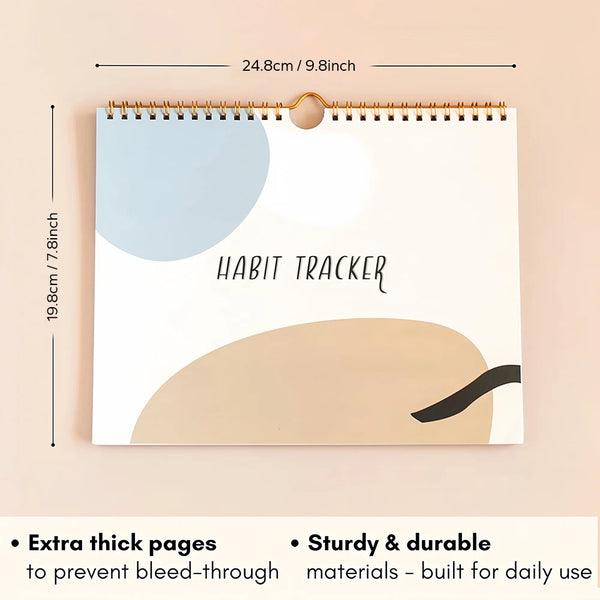 Undated Weekly Habit Tracker Journal