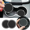 Crystal Rhinestone Car Cup Holder Coasters (Set of 2)