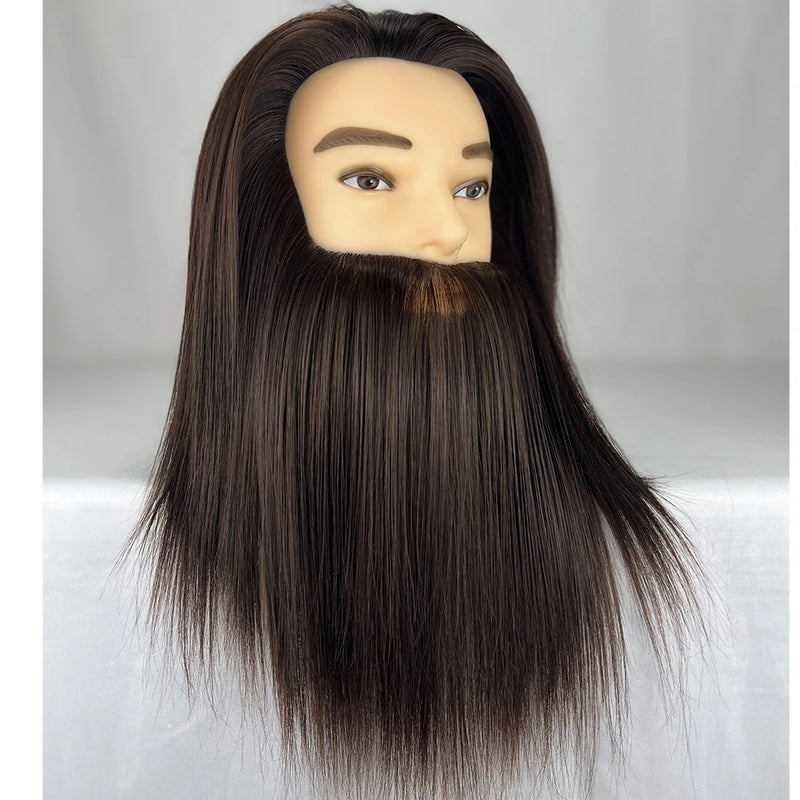 Men's Mannequin Head for Hair Styling Practice