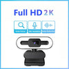 4K Auto-Focus Webcam with Built-in Microphone