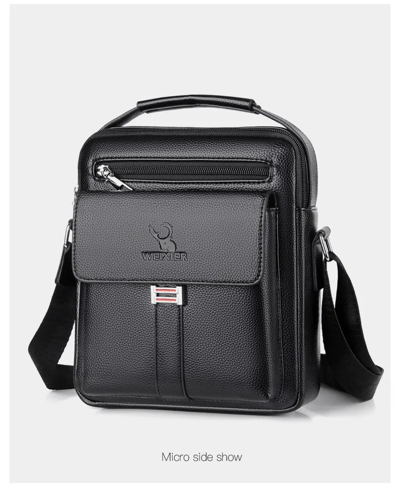 Vintage Waterproof Crossbody Messenger Bag for Men