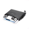 Men's Soft PU Leather Clutch Bag with Zipper Closure